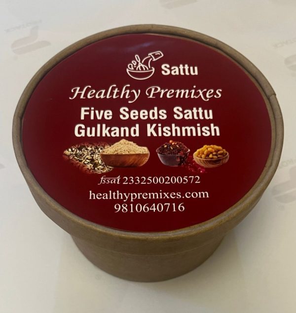 Five Seeds Sattu Gulkand Kishmish Kitchen Premix