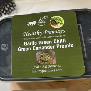Garlic Green Chilli Green Coriander Kitchen Premix