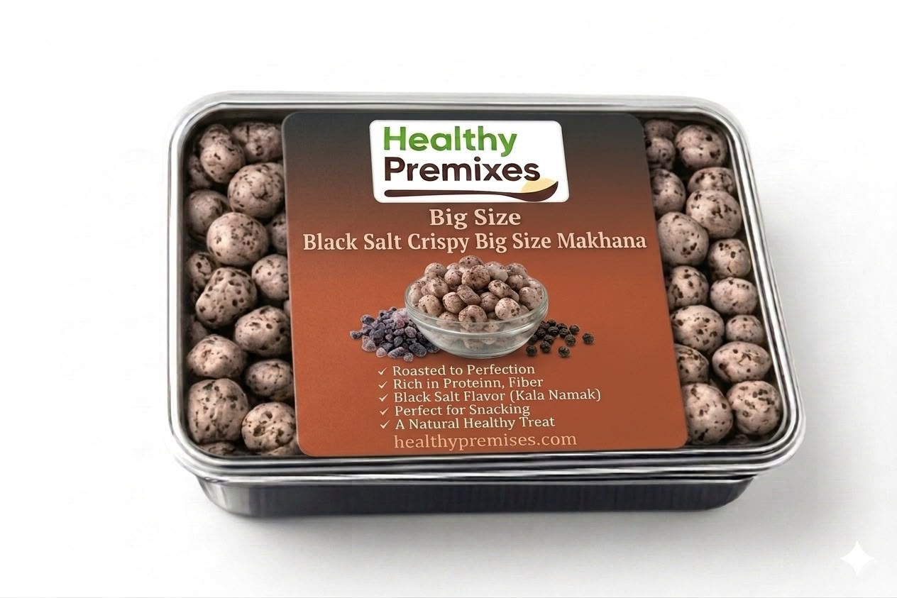 Black Salt Crispy Makhana