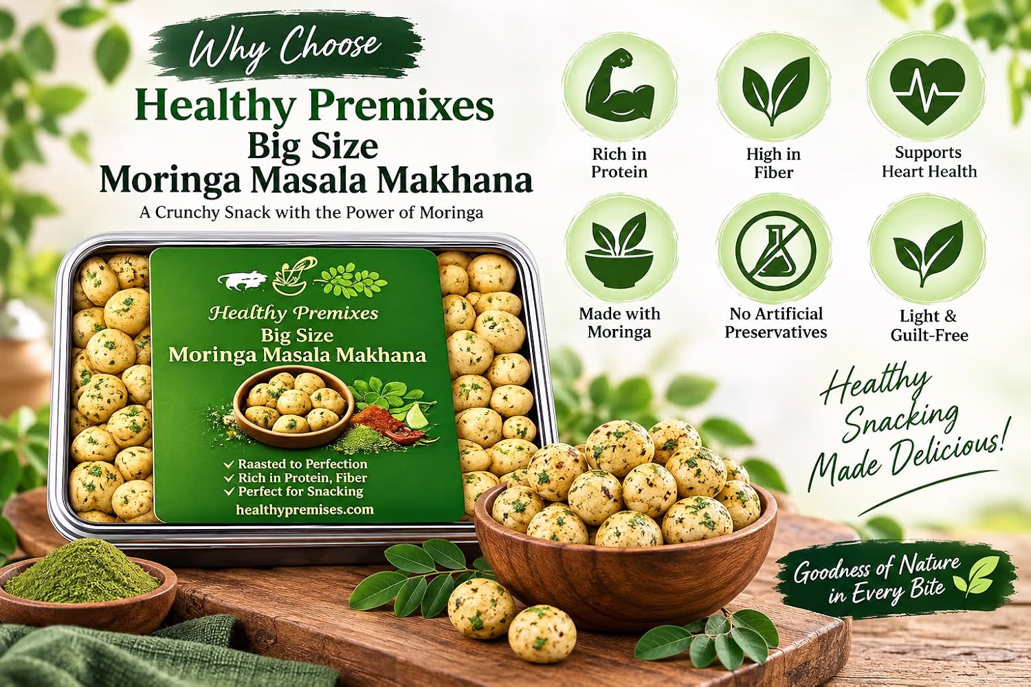 Big Size Moringa Masala Makhana - Image 3